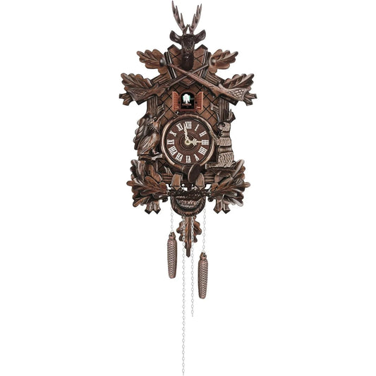 Battery Operated Wall Clock with Pendulum