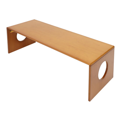 Folding Portable  Bamboo Floor Coffee Table