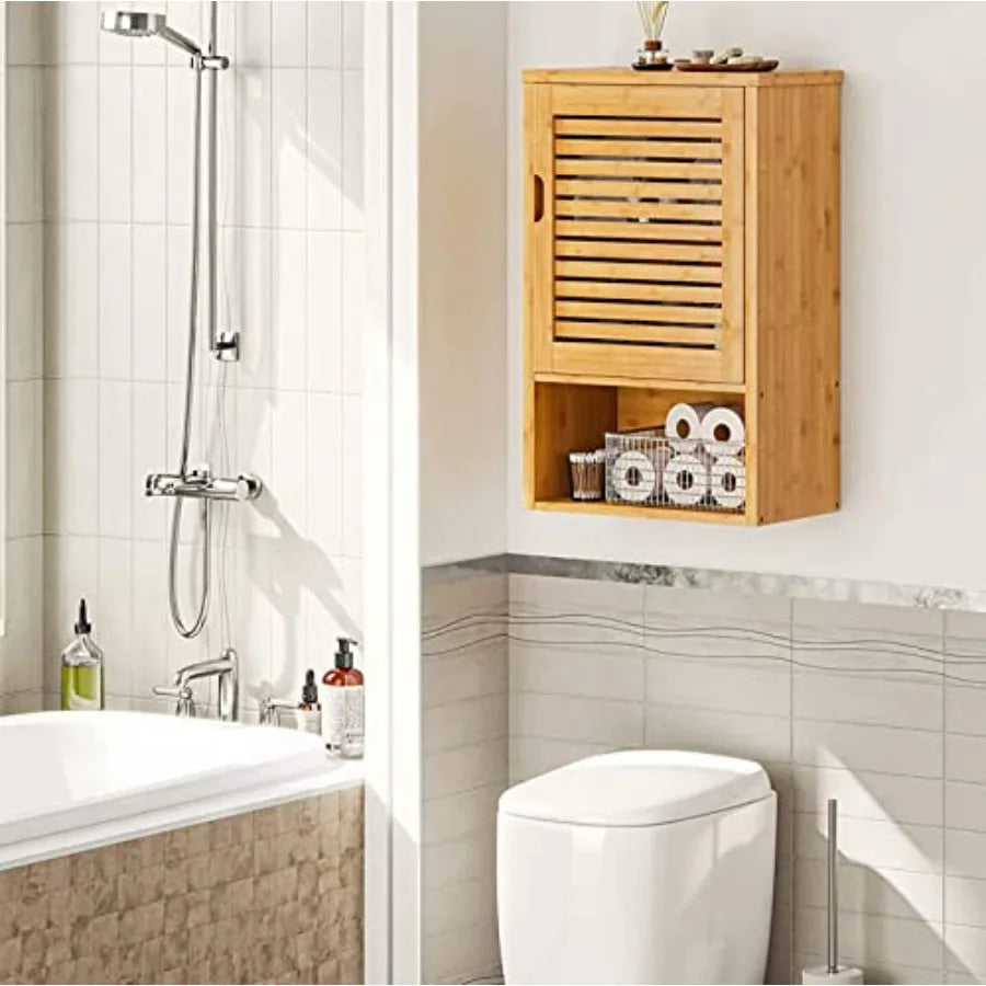 Bathroom Wall Cabinet Wooden Medicine Cabinet