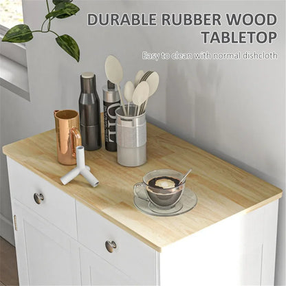 solid wood modern kitchen storage coffee cabinet