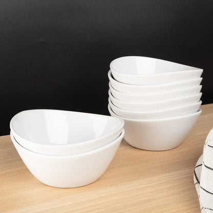 8" Ceramic Deep Soup Bowls & Salad Bowls