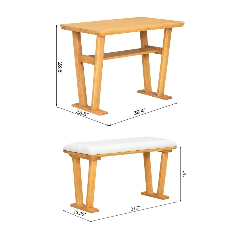 Modern Solid Wood Dining Table