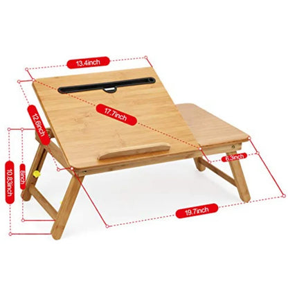 Lap Desk Bamboo Bed Tray Table