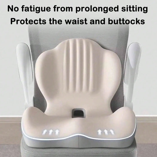 Memory Foam L-Shaped Seat Cushion Lumbar Support
