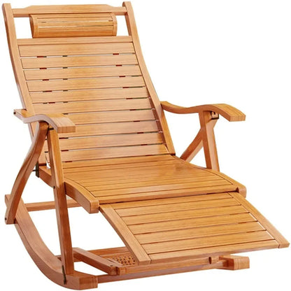 Heavy Duty Folding Rocking Chair