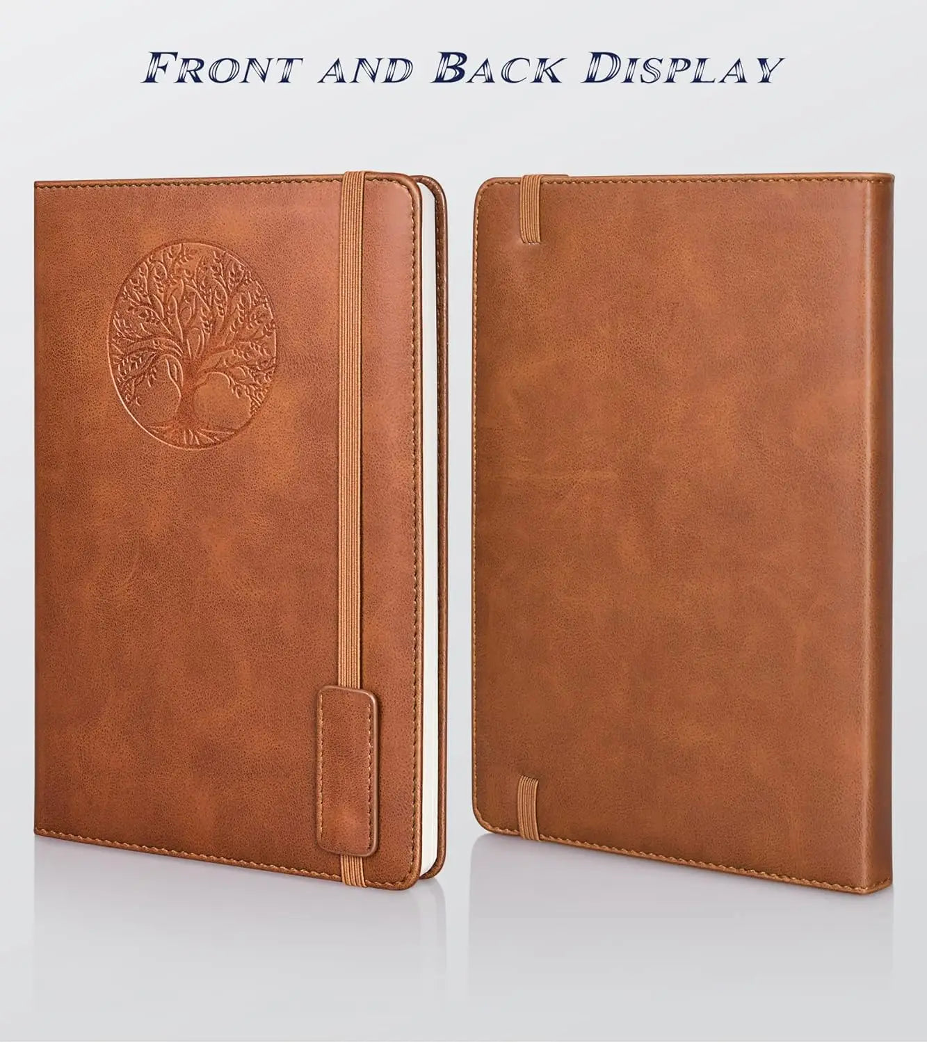 A5 Hardcover Leather Journal Notebook
