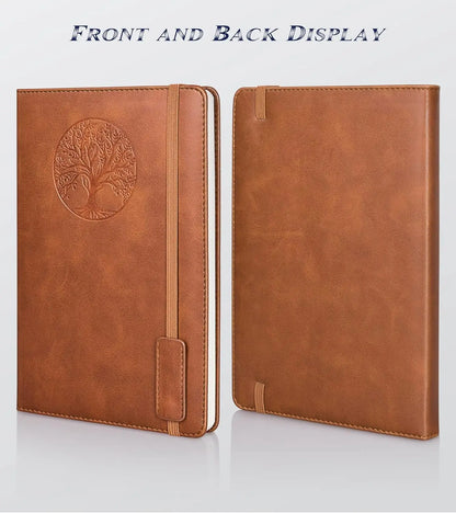 A5 Hardcover Leather Journal Notebook