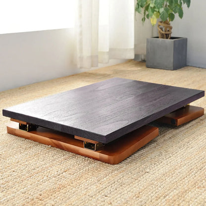 Folding Wooden Coffee Table Indoor Outdoor Use