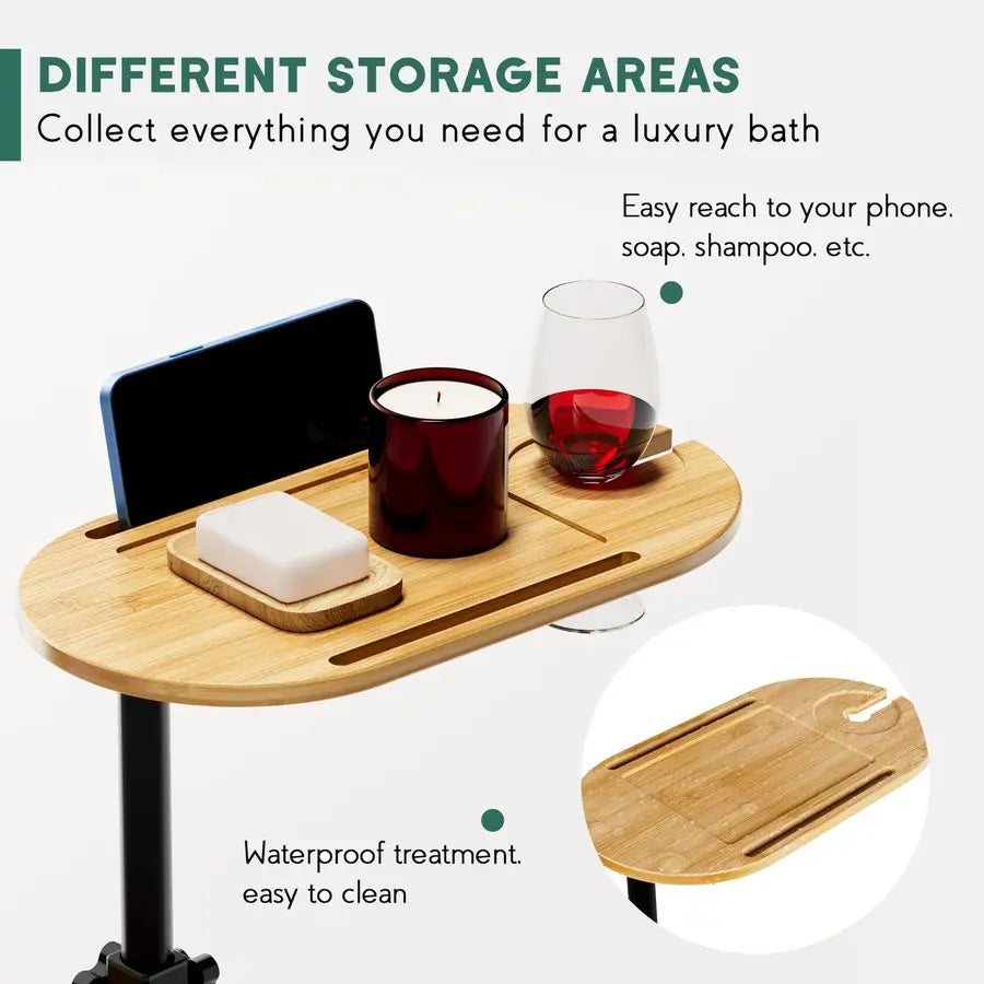 Layer Bath Tub Tray Table