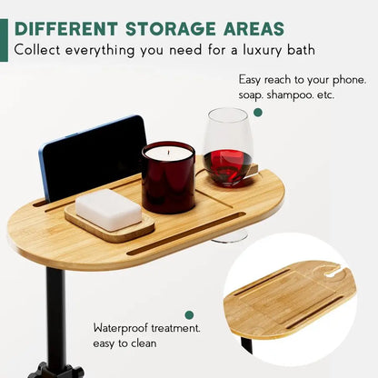 Layer Bath Tub Tray Table