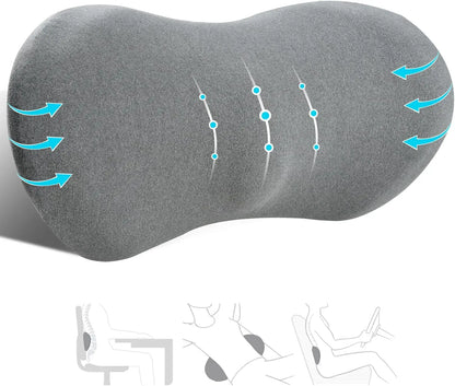 Ergonomic Lumbar Pillow for Back Pain Relief