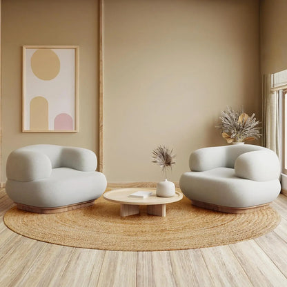 Hand Woven Jute Braided Round Rug