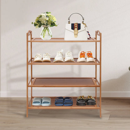 Entryway Storage Rack Shoe Display Organizer