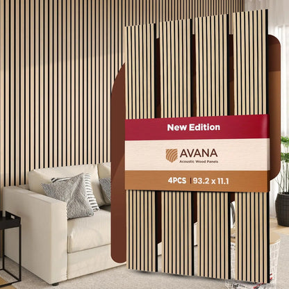 White Oak Acoustic Wood Wall Panels