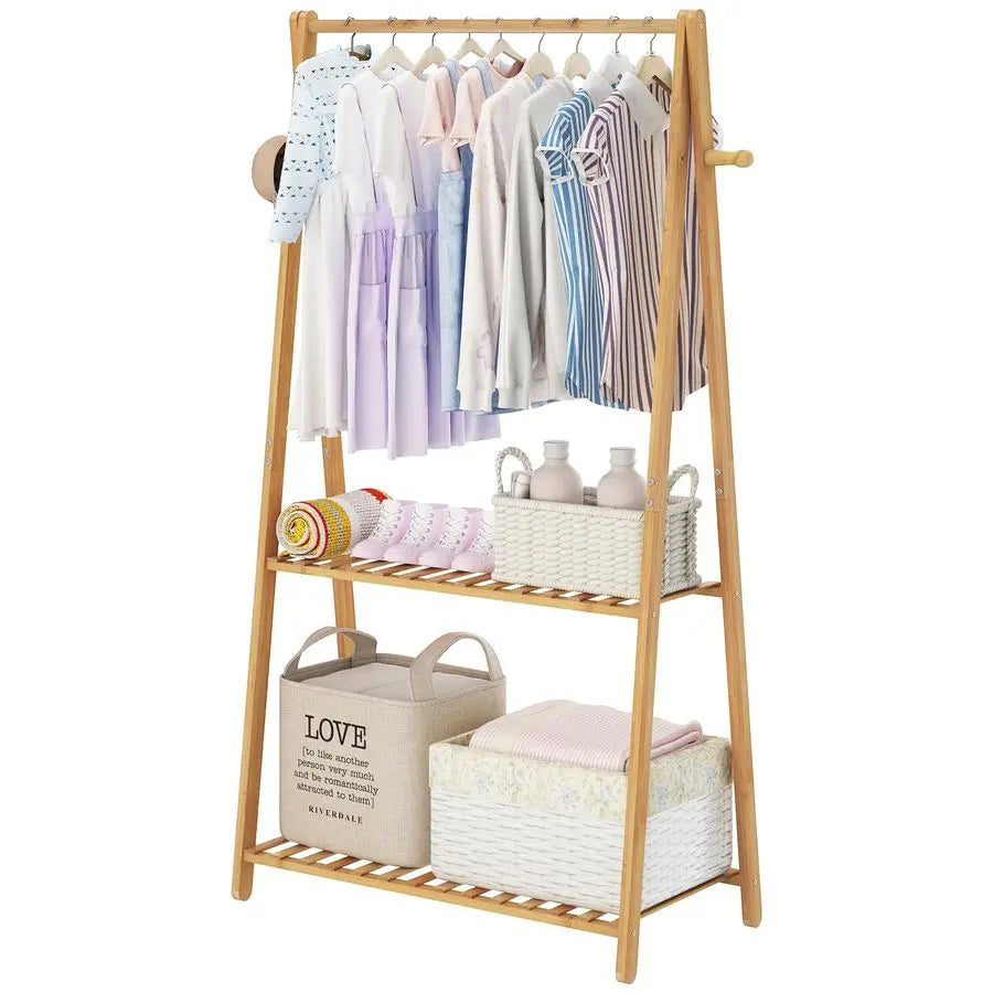 Clothing Rack for Hanging Clothes Storage Shelves