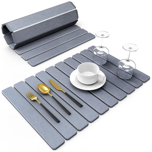 Stone Dish Drying Mat for Kitchen Counter