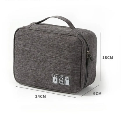 Electronic Accessory Bag Portable Travel Cable Organizer