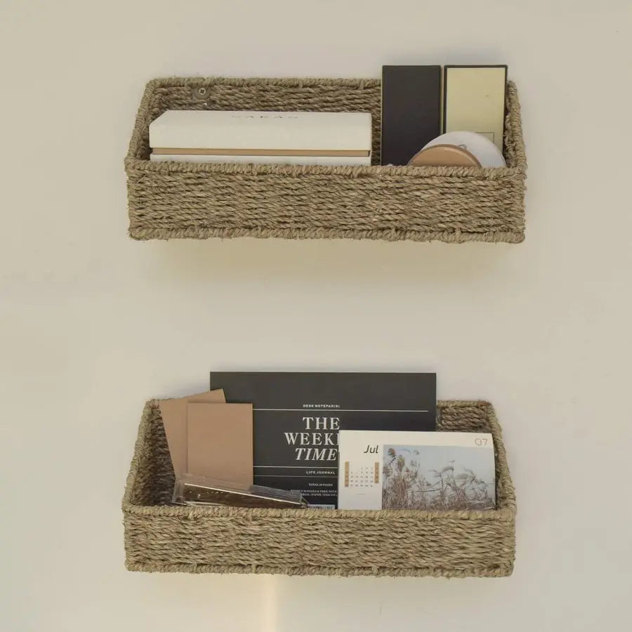 Woven Wall Baskets for Storage