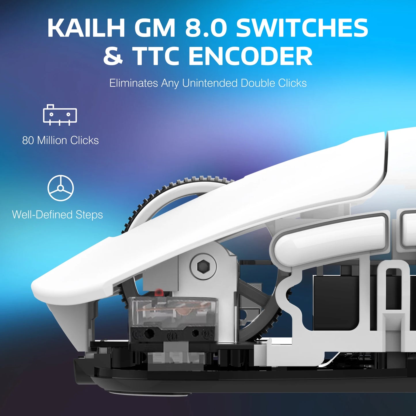 Bluetooth Wireless  Gaming Mouse Ergonomic