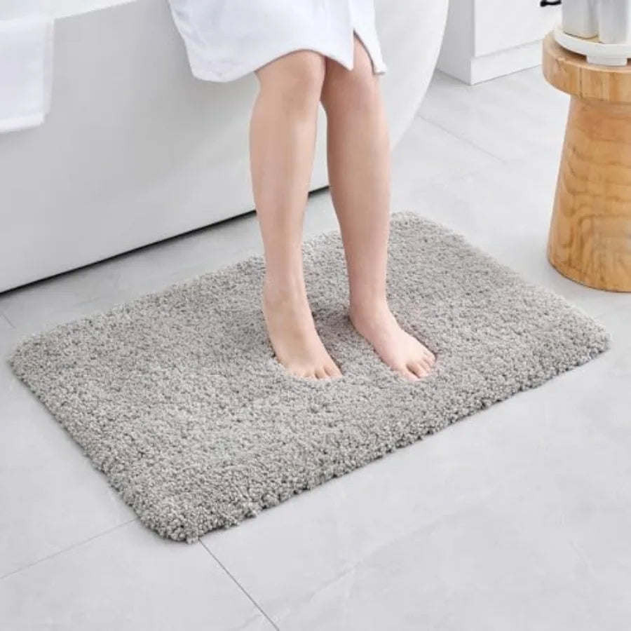 Non-Slip Plush Small Bath Mat