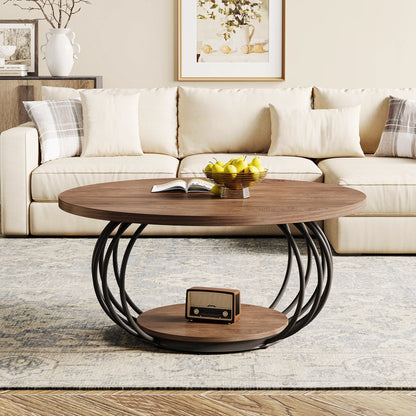 Round Coffee Table for Living Room
