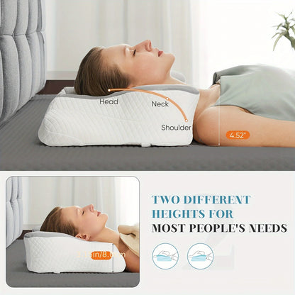 Ergonomic Contour Neck Pillows for Neck Relief