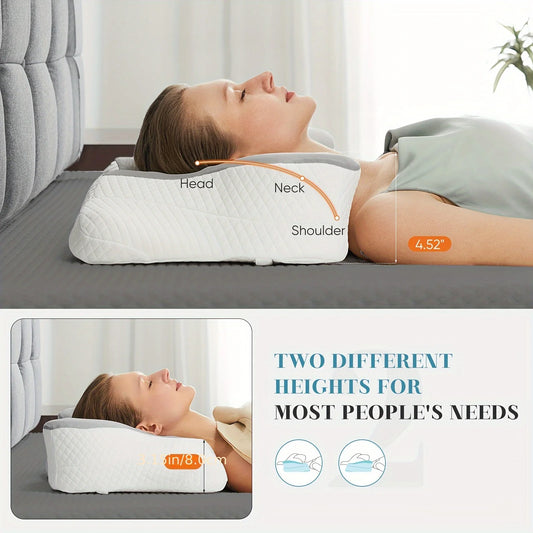 Ergonomic Contour Neck Pillows for Neck Relief