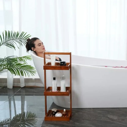 Standing Shower Organizer Shelf with Handle