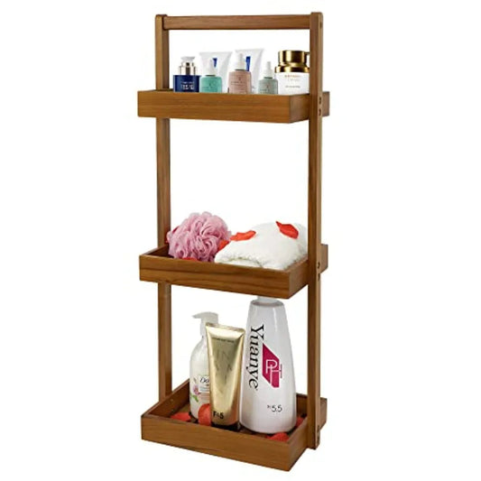 Standing Shower Organizer Shelf with Handle