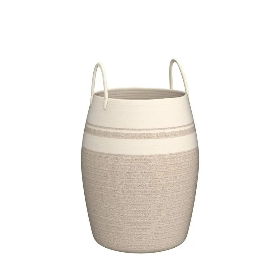 Laundry Hamper Woven Cotton