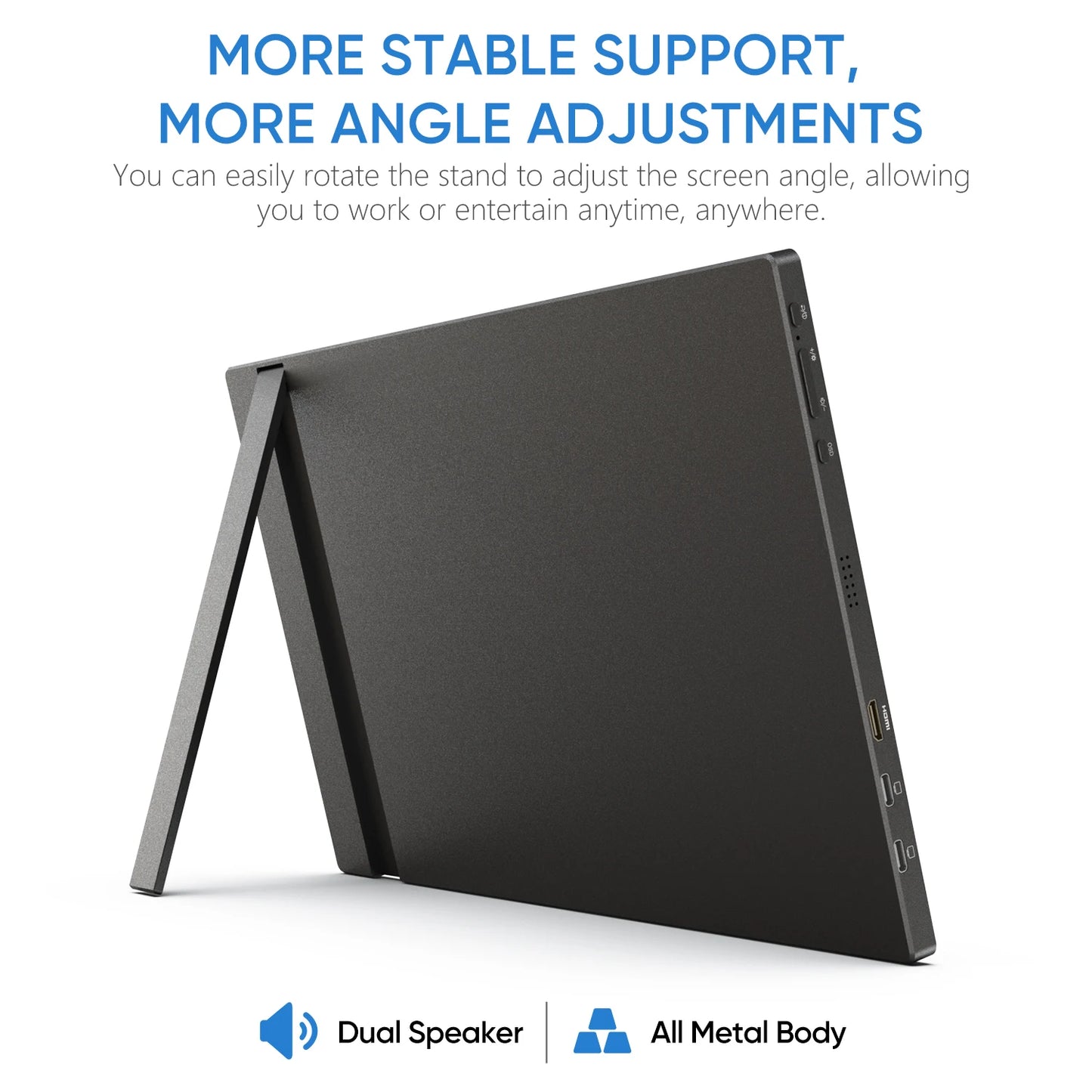 Portable Monitor 1080P Second Monitor External Screen
